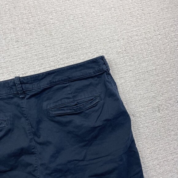 Hollister Shorts Mens Size 34 Beach Prep Chino Navy Blue Preppy Epic Flex Summer - Picture 11 of 13